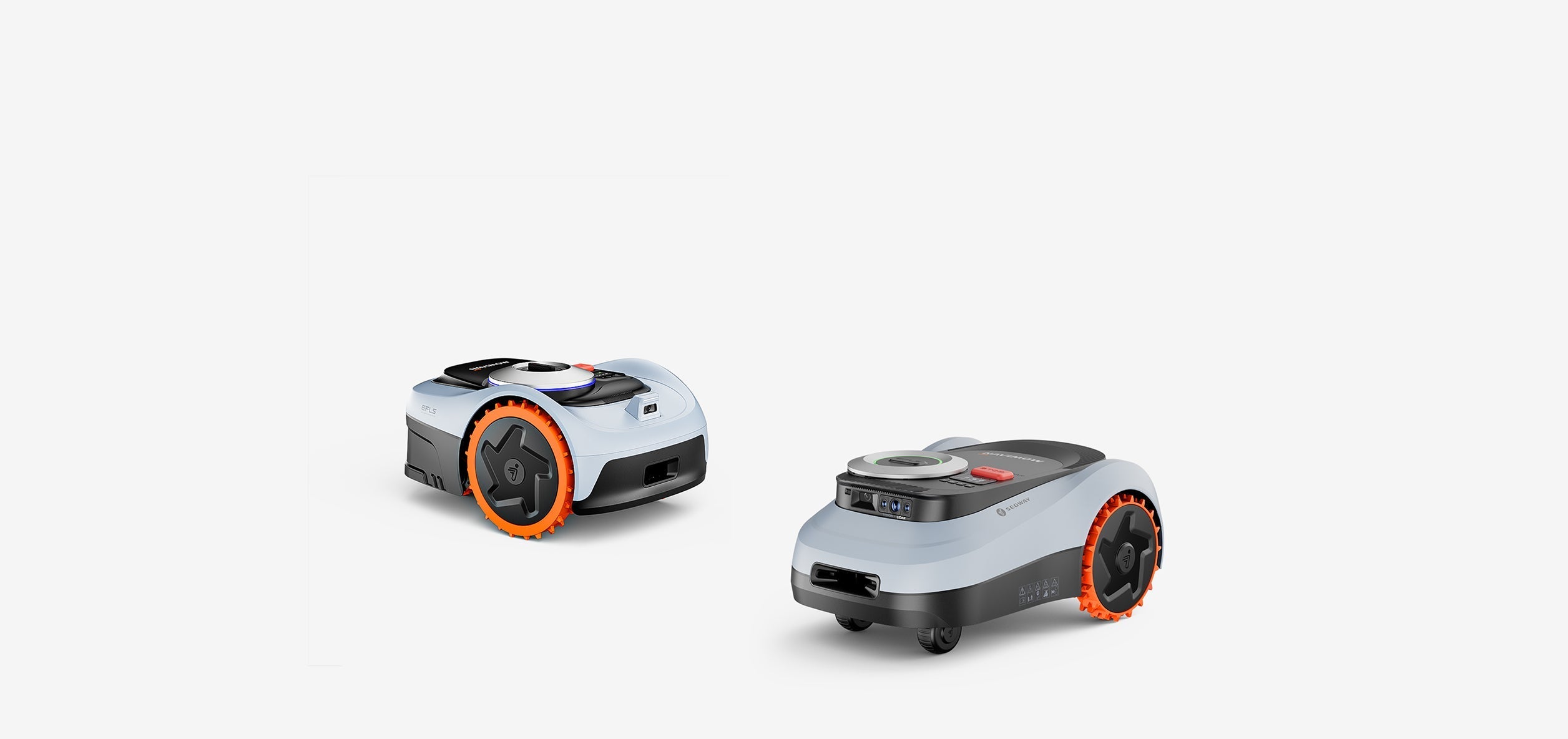 The Segway Navimow H and i series robot lawn mower.