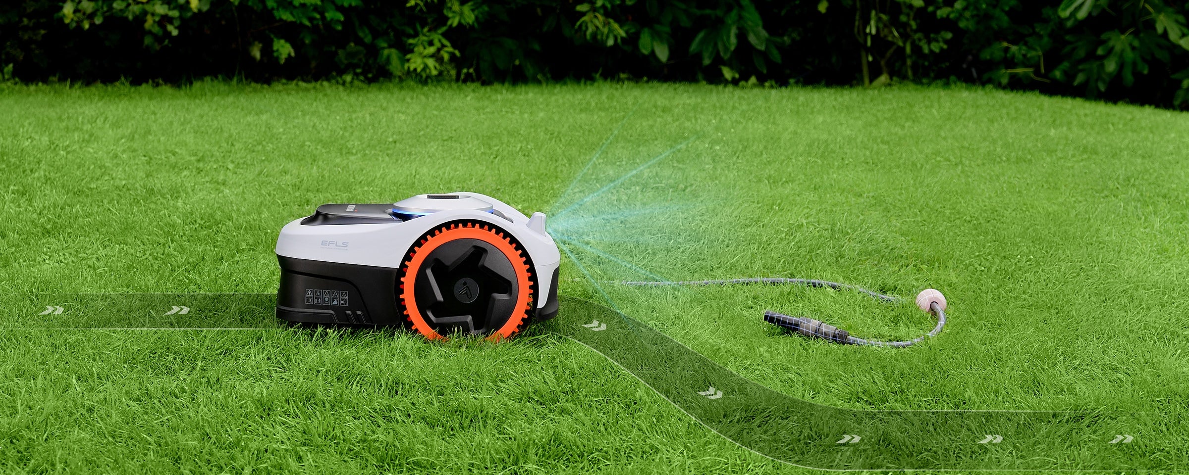 Navimow i110E robot lawn mower.