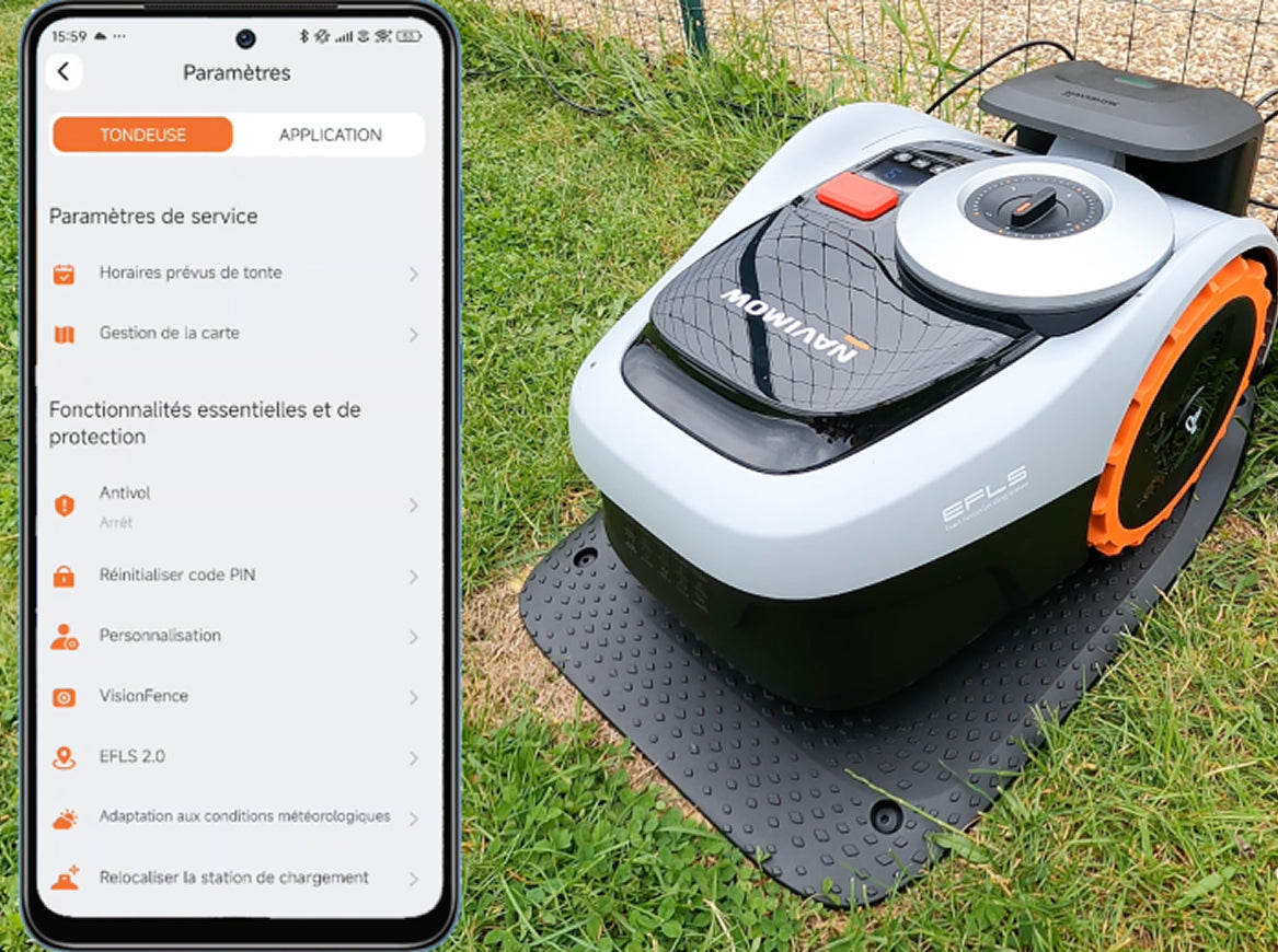 Navimow i105E robot lawn mower